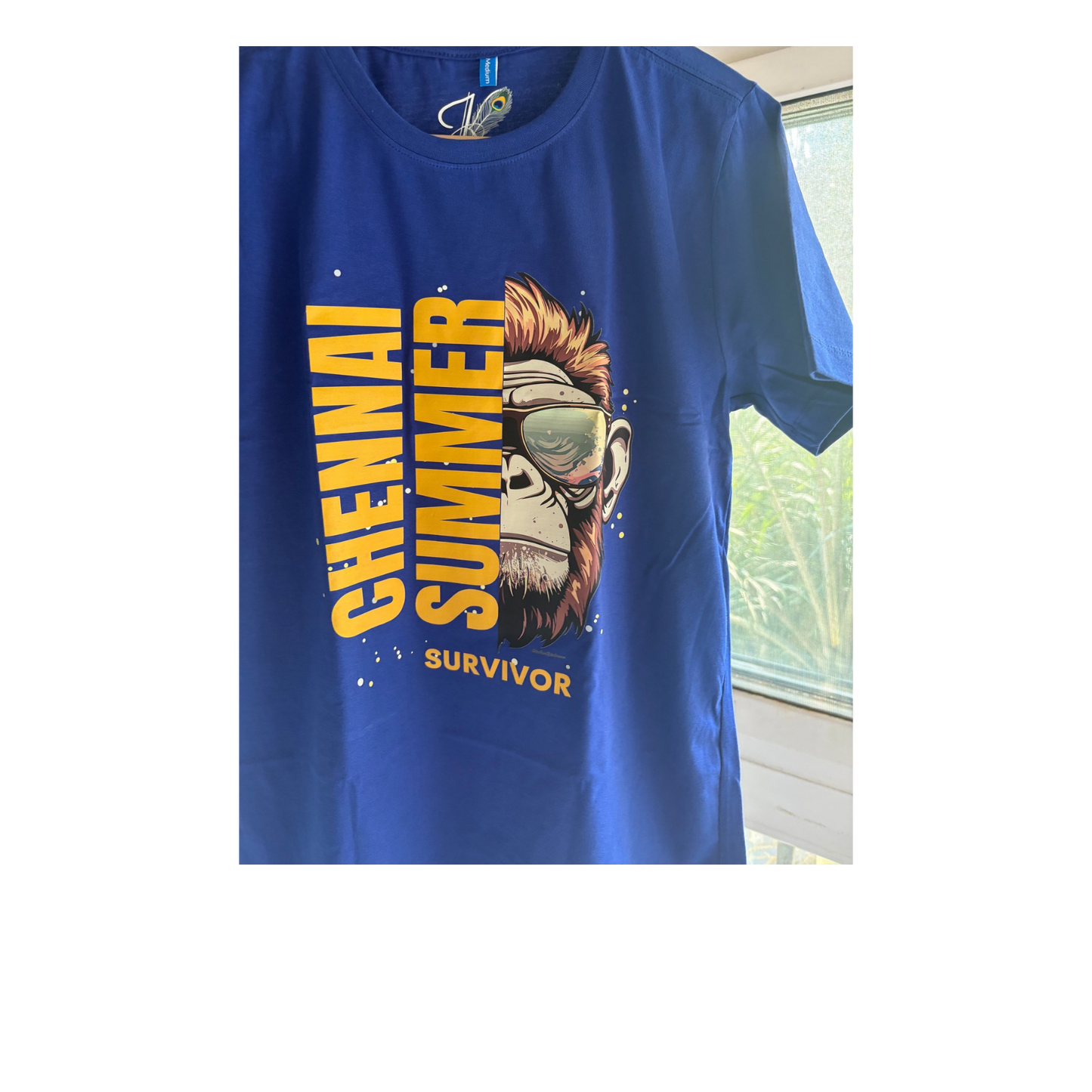 Chennai Summer Survivor Cool Monkey T-shirt