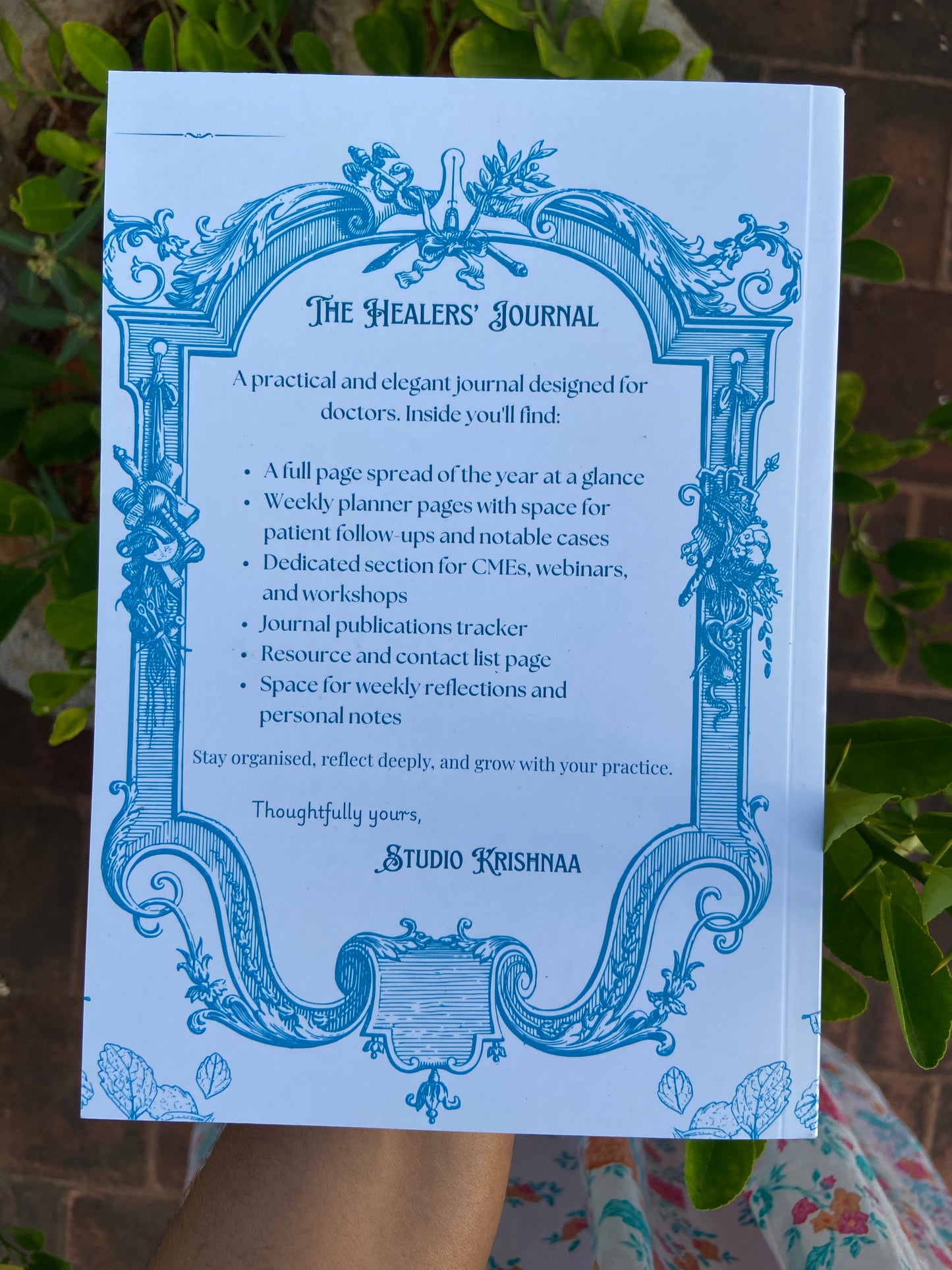 The Healer's Journal - A journal for doctors, dentists, residents, interns, medical and dental students