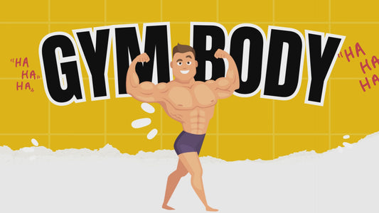 Funny Gym Resolution Desktop Calendar A5 Minimalist White Spiral Bound Portrait Desk Calendar with Humorous Friend Dialogues